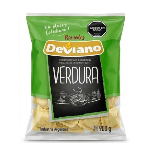 Ravioles Deviano Verdura X 900 Gr