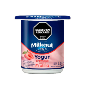Yogur Firme Milkaut Frutilla X 120 Gr Sin Tacc