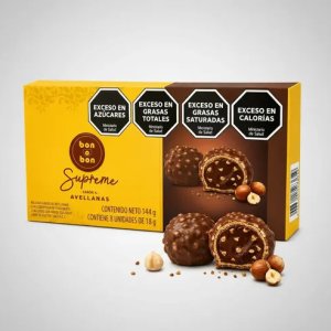 Bon O Bon Supreme Sabor Avellanas X 8 Unidades