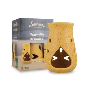 Hornillo De Ceramica Saphirus Arena Grande