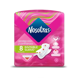 Toallitas Nosotras Delgada Y Suave X 8