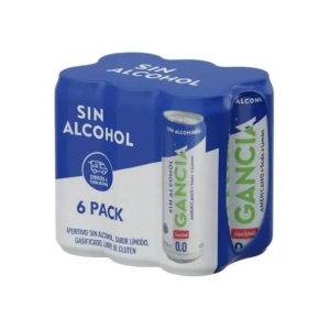 Gancia Sin Alcohol Lata Pack X 6