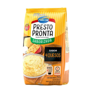 Polenta Presto Pronta 4 Quesos X 250 Gr