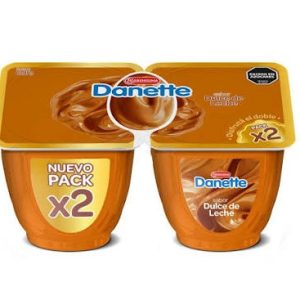 Danette Dulce De Leche Pack X 2 Sin Tacc