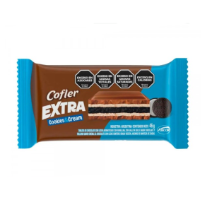 Tableta Cofler Extra Cookies & Cream X 46 Gr