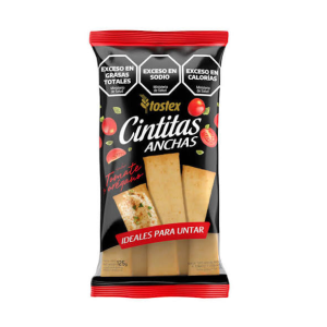 Cintitas Anchas Tostex Tomate Y Oregano X 125 Gr