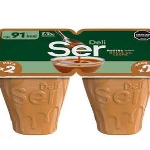 Postre Ser Sabor Dulce De Leche Pack X 2 Sin Tacc