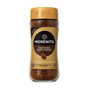 Cafe Morenita Tostado Liofilizado X 80 Gr Sin Tacc