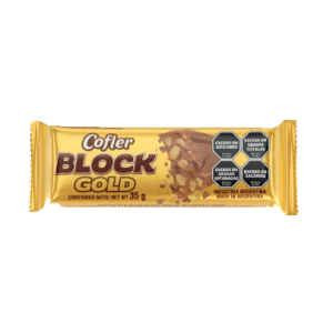 Chocolate Cofler Block Gold X 35 Gr