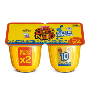 Postre Serenito Vainilla Pack X 2 Sin Tacc