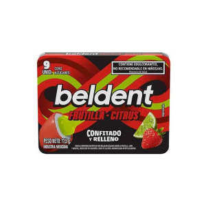 Beldent Frutilla - Citrus Confitado Y Relleno X 17.5 Gr
