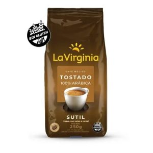 Café Tostado La Virginia 100% Arábica X 250 Gr Sin Tacc