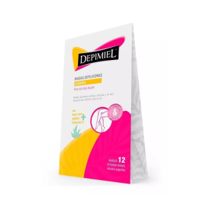 Bandas Depilatorias Depimiel Para Cuerpo X 12