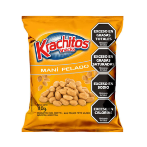 Mani Pelado Salado Krachitos X 280 Gr