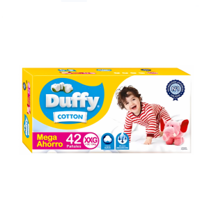 Pañales Duffy Cotton Xxg X 42 Unidades