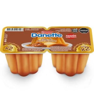 Danette Flan De Dulce De Leche Pack X 2 Sin Tacc