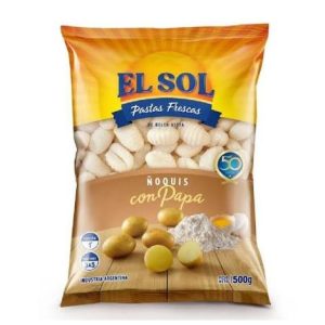Ñoquis Con Papa El Sol X 500 Gr