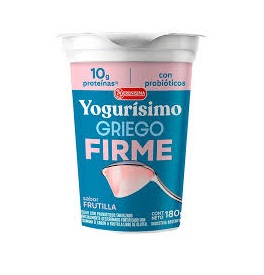 Yogurisimo Griego Firma Frutilla X 180 Gr Sin Tacc