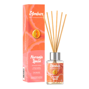 Difusor Ambar Naranja - Limón X 60 Ml