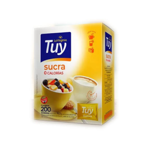 Edulcorante Tuy Sucra X 200 Sobres