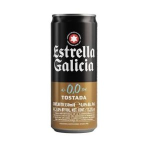 Cerveza Estrella Galicia Sin Alcohol X 330 Ml