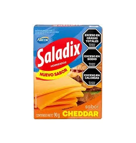 Galletitas Saladix Sabor Cheddar X 90 Gr
