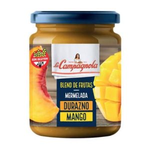 Mermelada La Campagnola Durazno & Mango X 220 Gr Sin Tacc