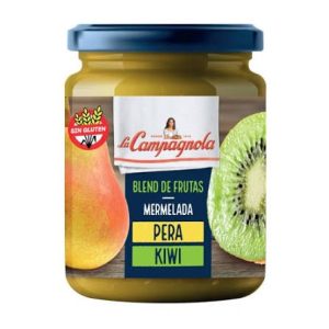 Mermelada La Campagnola Pera & Kiwi X 220 Gr Sin Tacc