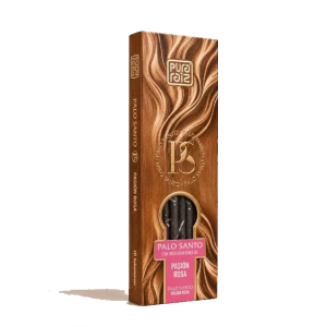 Sahumerio Pura Raiz Palo Santo Pasion Rosa X 8 Un