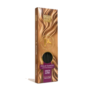 Sahumerio Pura Raiz Palo Santo Violeta Alpina X 8 Un