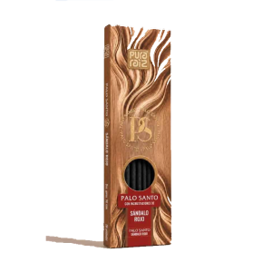 Sahumerio Pura Raiz Palo Santo Sándalo Rojo X 8 Un
