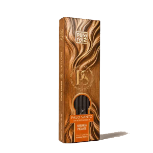 Sahumerio Pura Raiz Palo Santo Naranja Picante X 8 Un