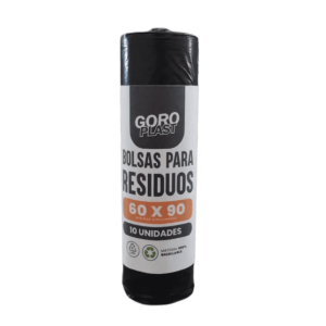 Bolsa De Residuos Goro Plast En Rollo 60 X 90 10 Unidades