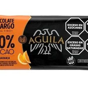 Chocolate Aguila 60% Cacao Con Naranja X 70 Gr Sin Tacc