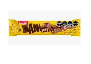 Chocolate Full Mani Relleno X 110 Gr Sin Tacc