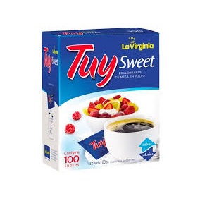 Edulcorante Tuy Sweet X 100 Sobres Sin Tacc