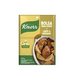 Bolsa Para Horno Knorr Finas Hierbas X 21 Gr