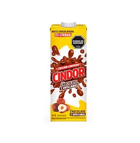 Cindor Chocolate Y Avellanas Caja X 1 Lt Sin Tacc