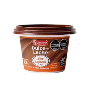 Dulce De Leche La Serenisima Zero Lactosa X 250 Gr Sin Tacc