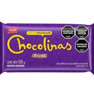Galletitas Chocolinas Original X 100 Gr