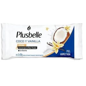 Jabon Plusbelle Coco Y Vainilla X 120 Gr